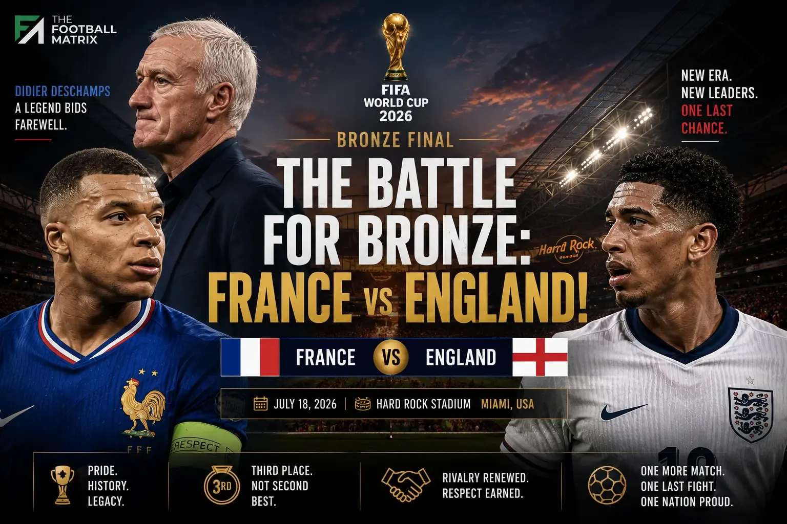 France vs England: 2026 World Cup Bronze Final Preview, Predictions, and Team News