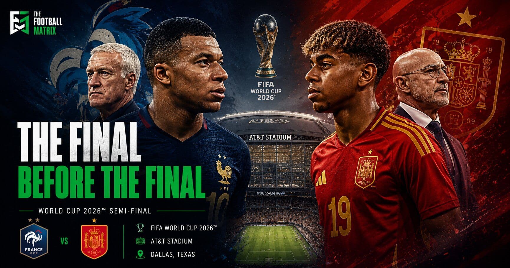 The Final Before the Final: France and Spain Collide for a Place in World Cup History