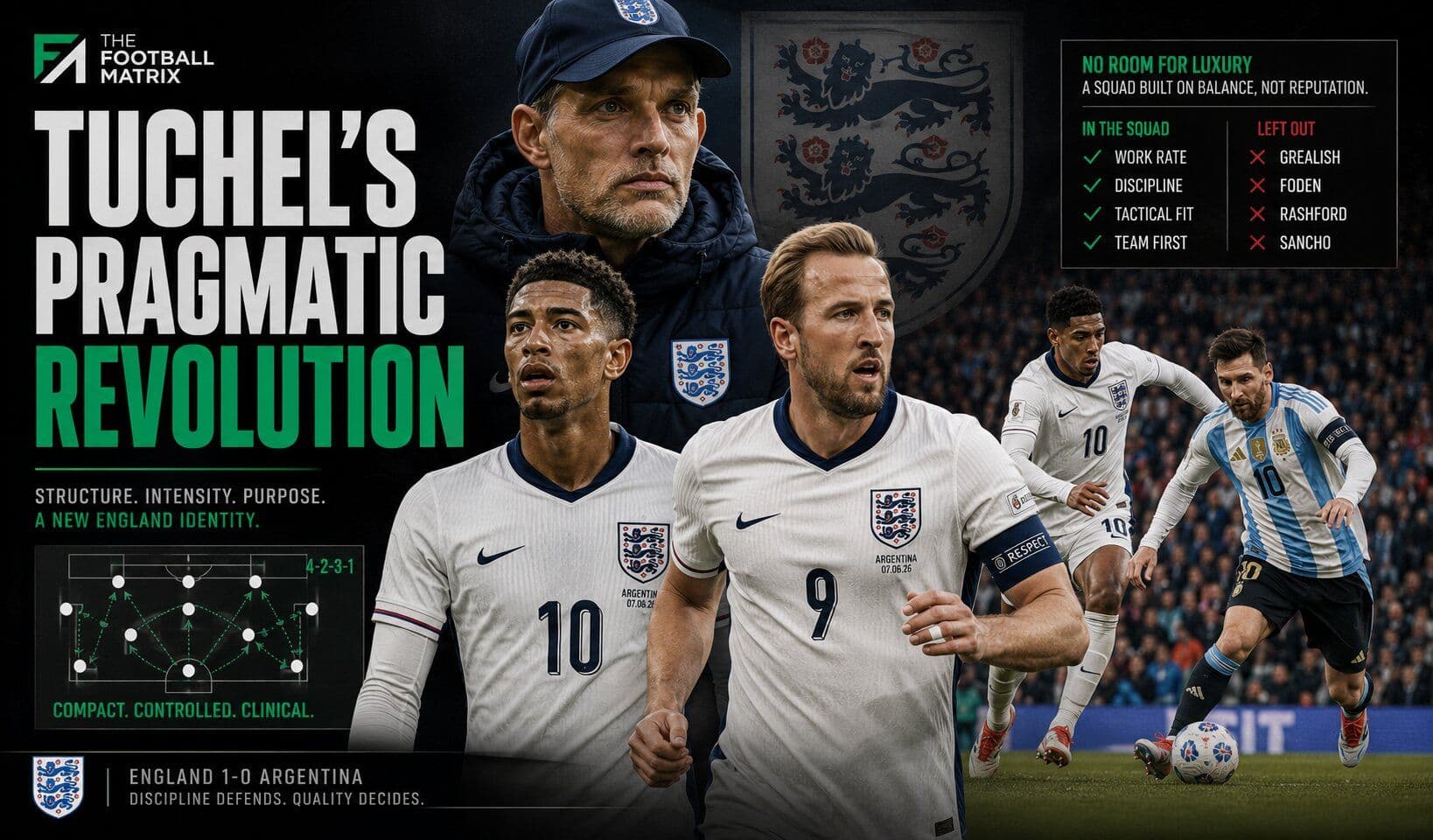 The Pragmatic Revolution: How Thomas Tuchel Rebuilt England into a Shape-Shifting Tournament Machine