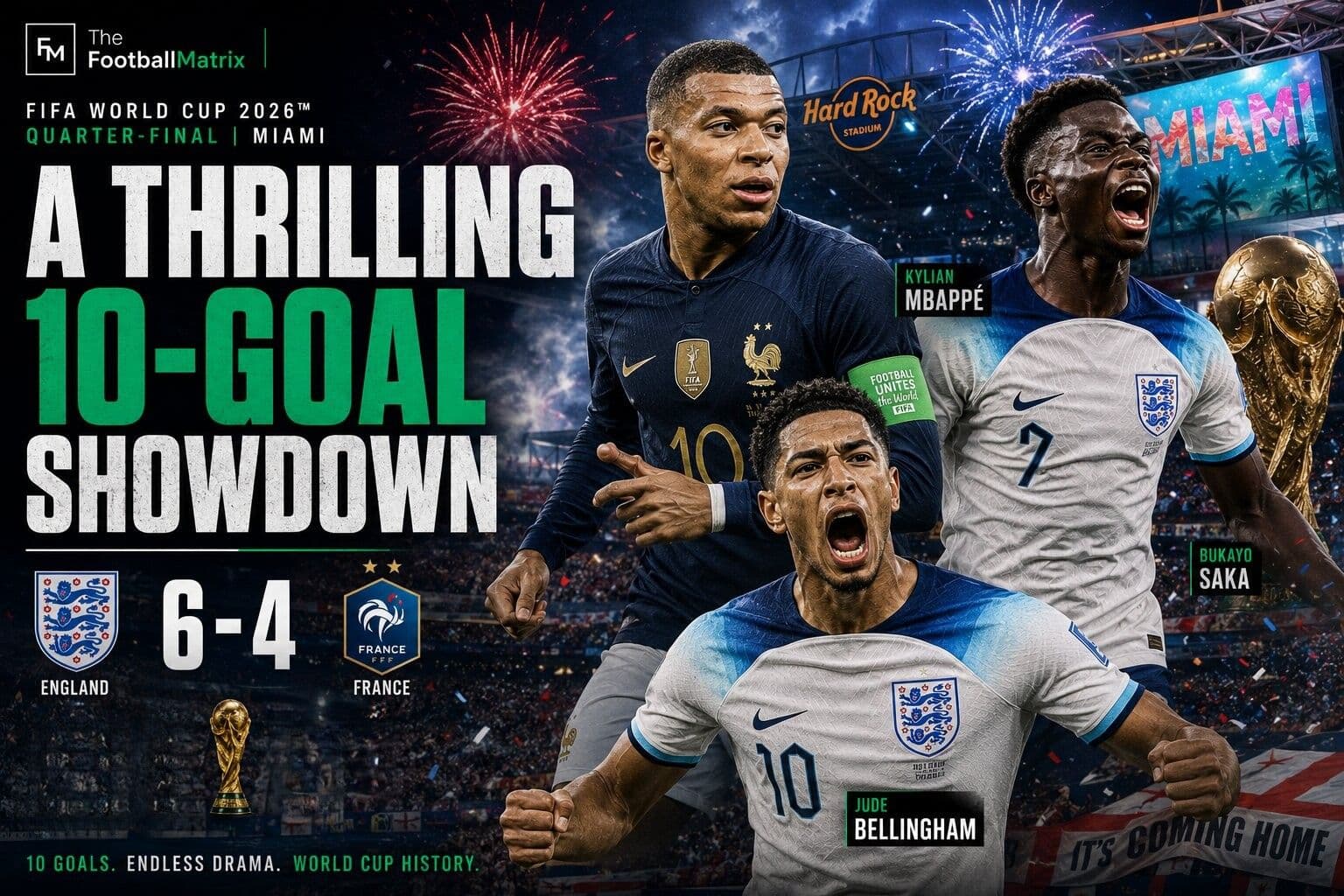The Miami Mayhem: How France 4-6 England Rewrote World Cup History