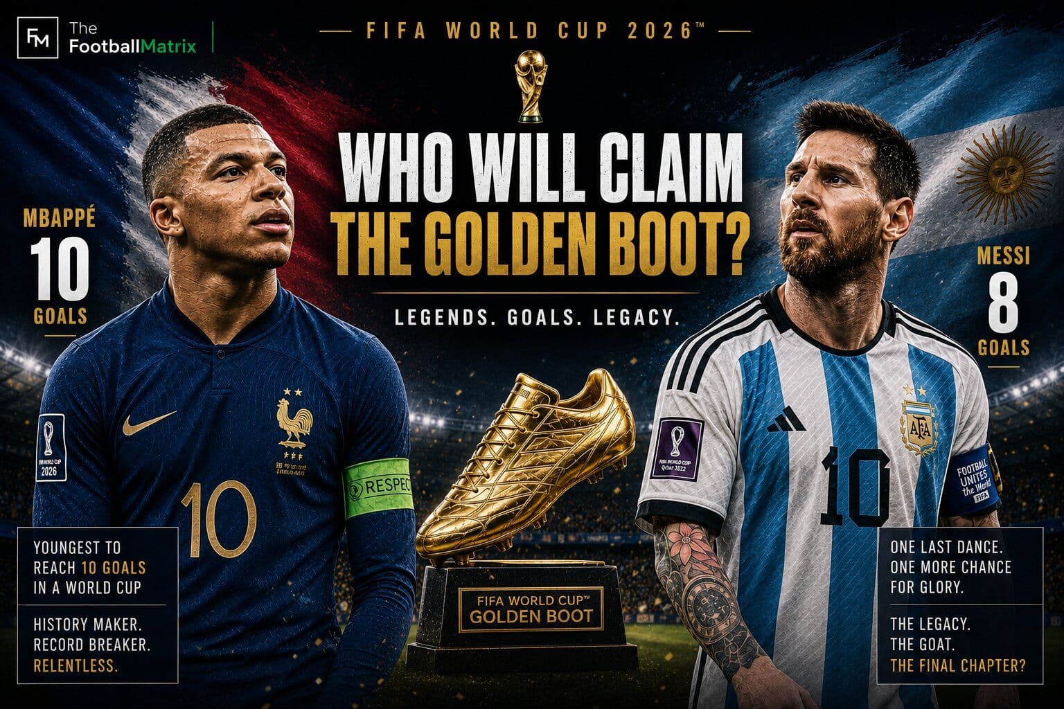 Mbappé Stands Alone at the Summit — Now Messi Has One Match to Chase Him Down