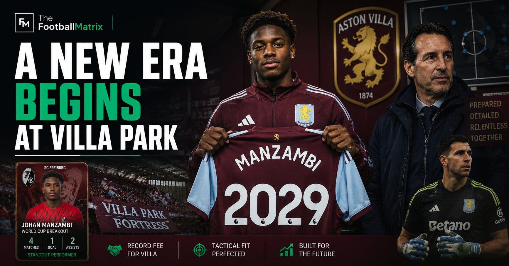 The €70m Hijack: Inside Aston Villa's Record-Breaking Capture of Swiss Prodigy Johan Manzambi
