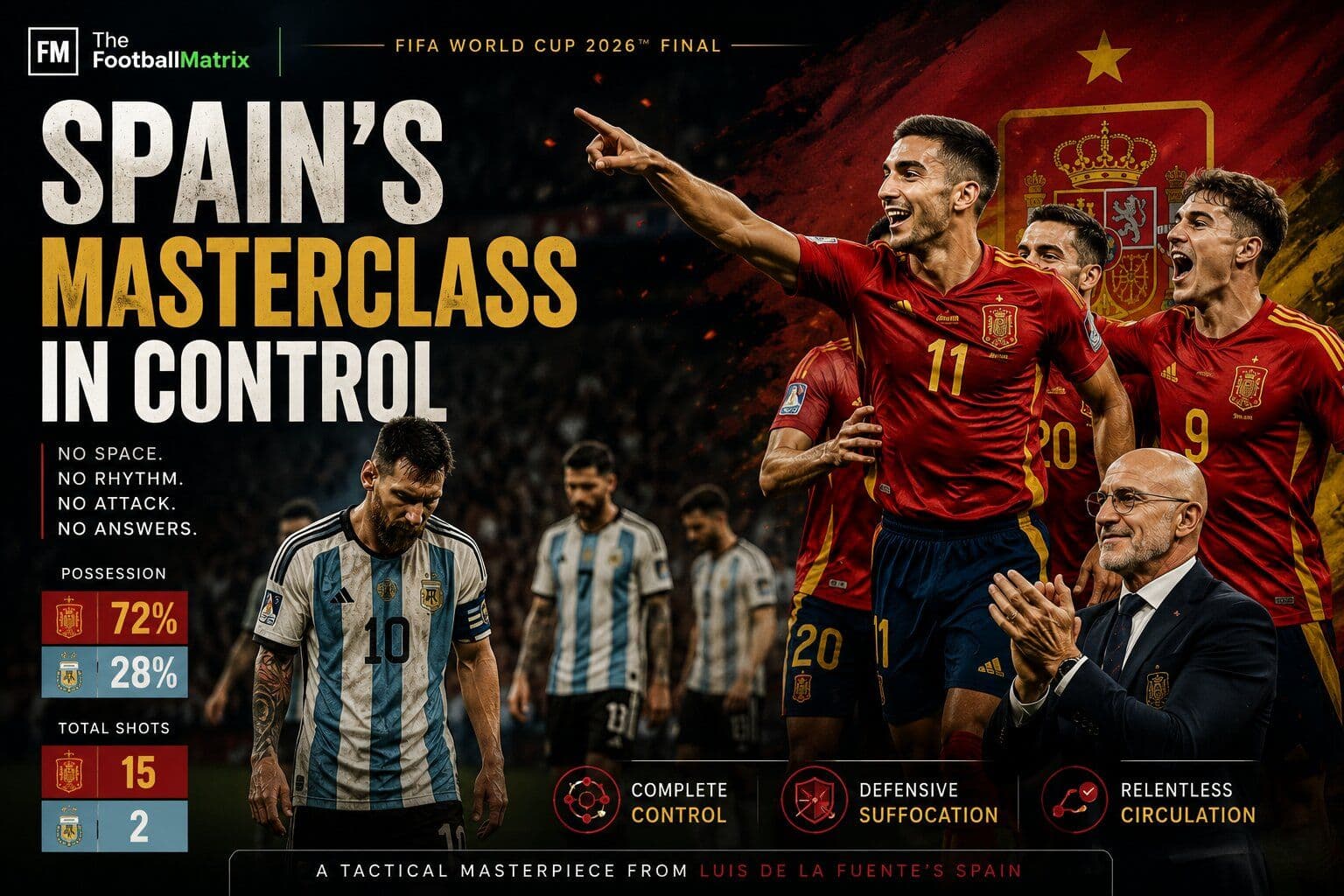The Second Star: How Spain Suffocated Argentina Into Submission
