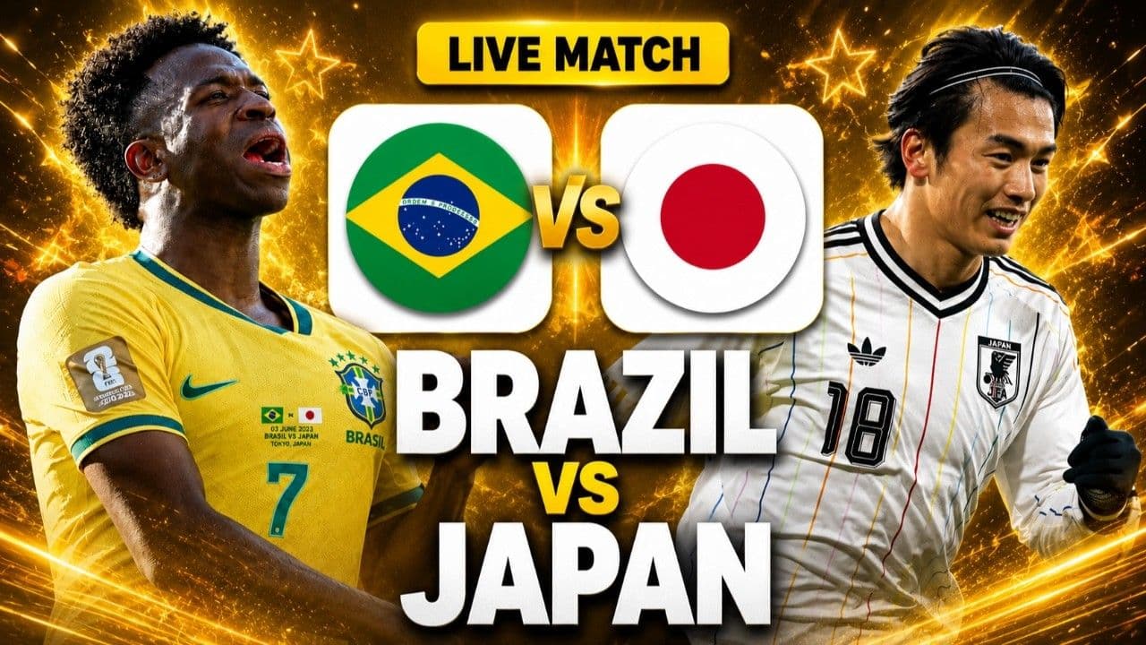 Brazil vs Japan Preview: Can the Samurai Blue Replicate the Magic of Tokyo Against a Firing Vinícius Júnior?
